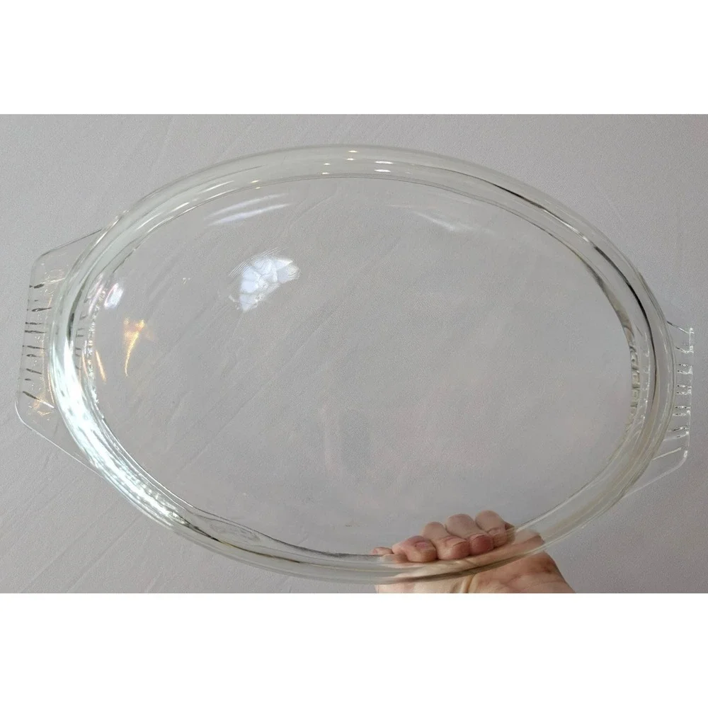 Pyrex #088 3Qt Heavy Glass Oval Roasting Baking Casserole Dish Pan‎ Vintage